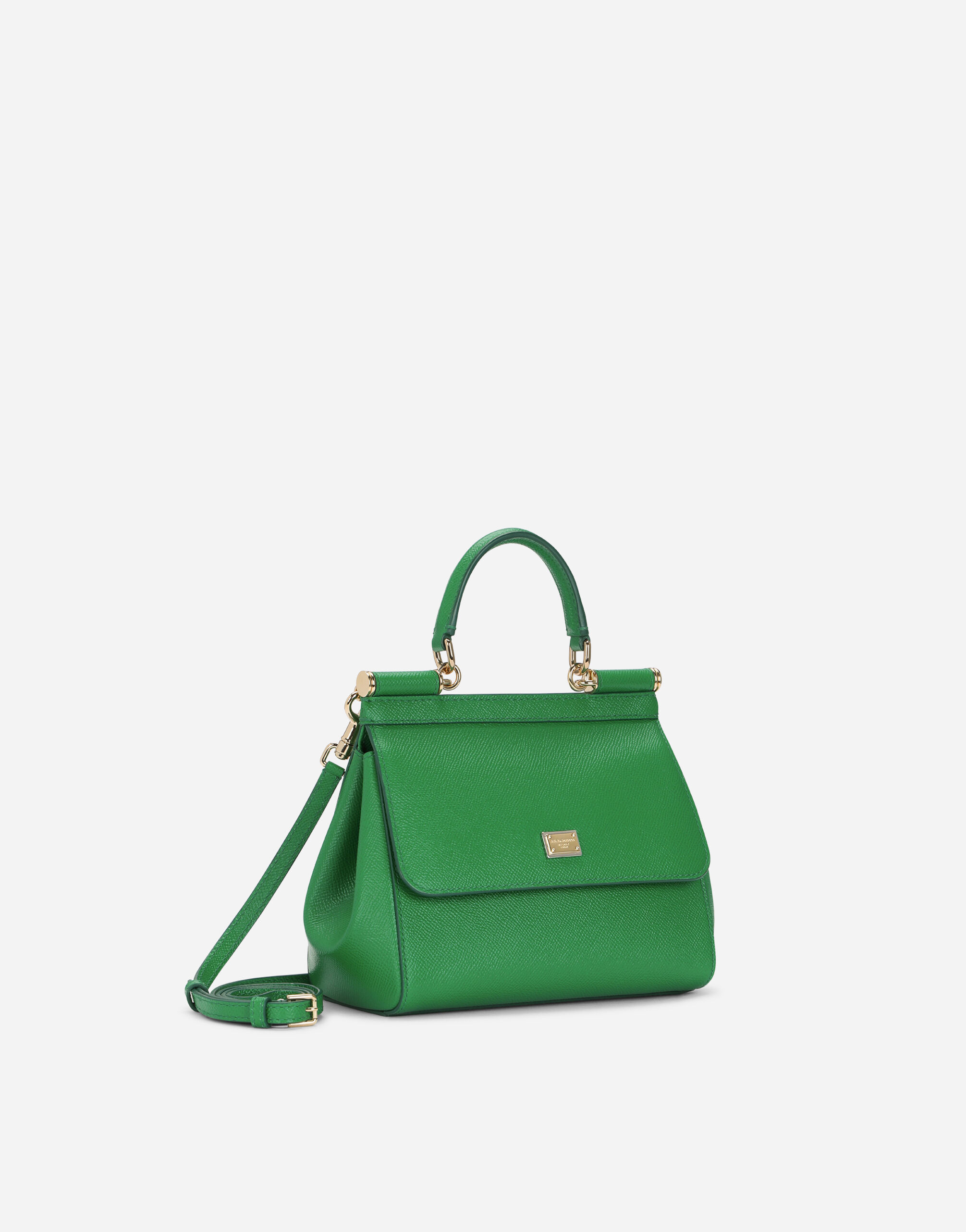 グリーンのウィメンズ ハンドバッグ シシリー ミディアム | Dolce&Gabbana®