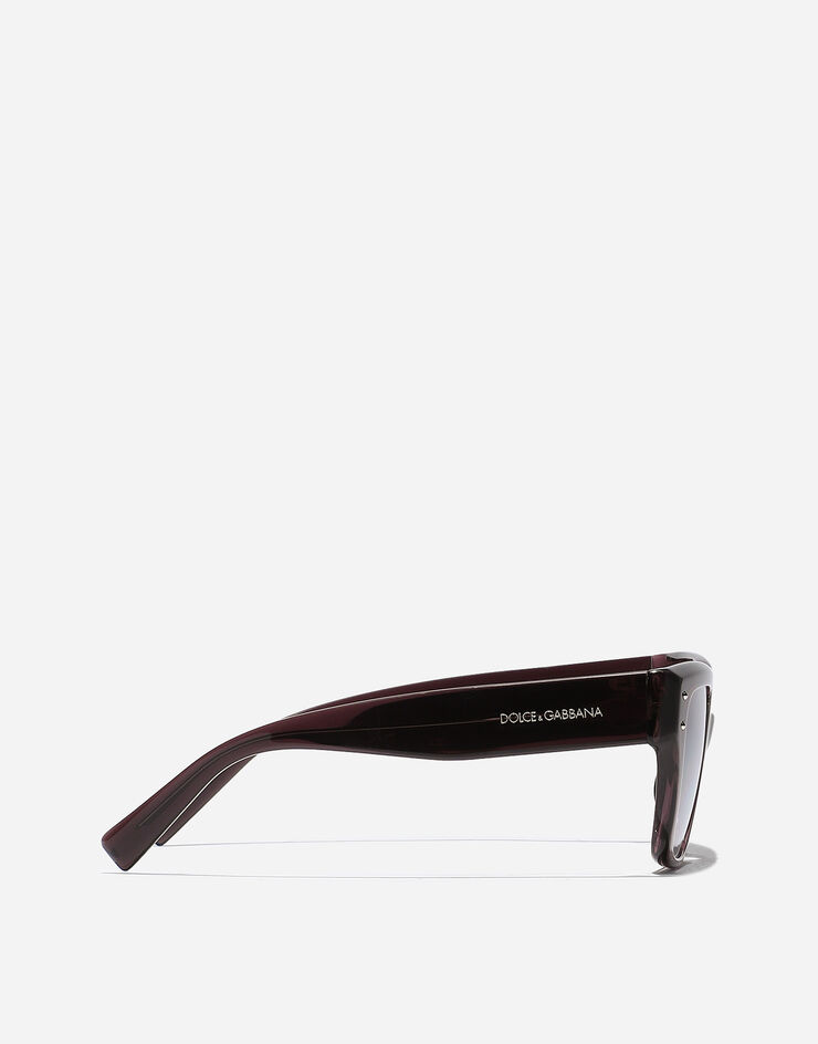 Dolce & Gabbana Солнцезащитные очки DG Sharped Фиолетовый, прозрачный VG447AVP5AK