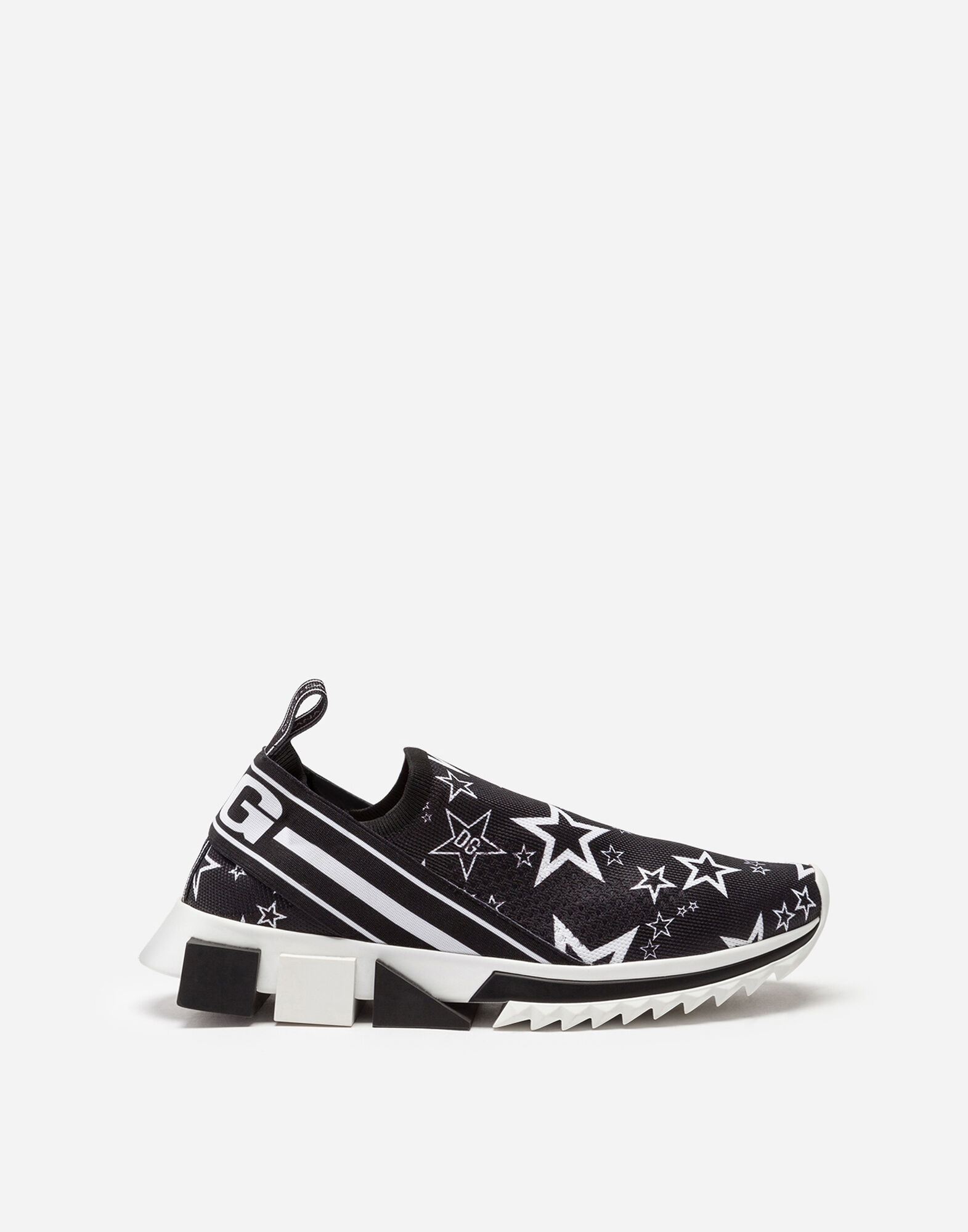 MIXED STAR PRINT STRETCH MESH SORRENTO SNEAKERS