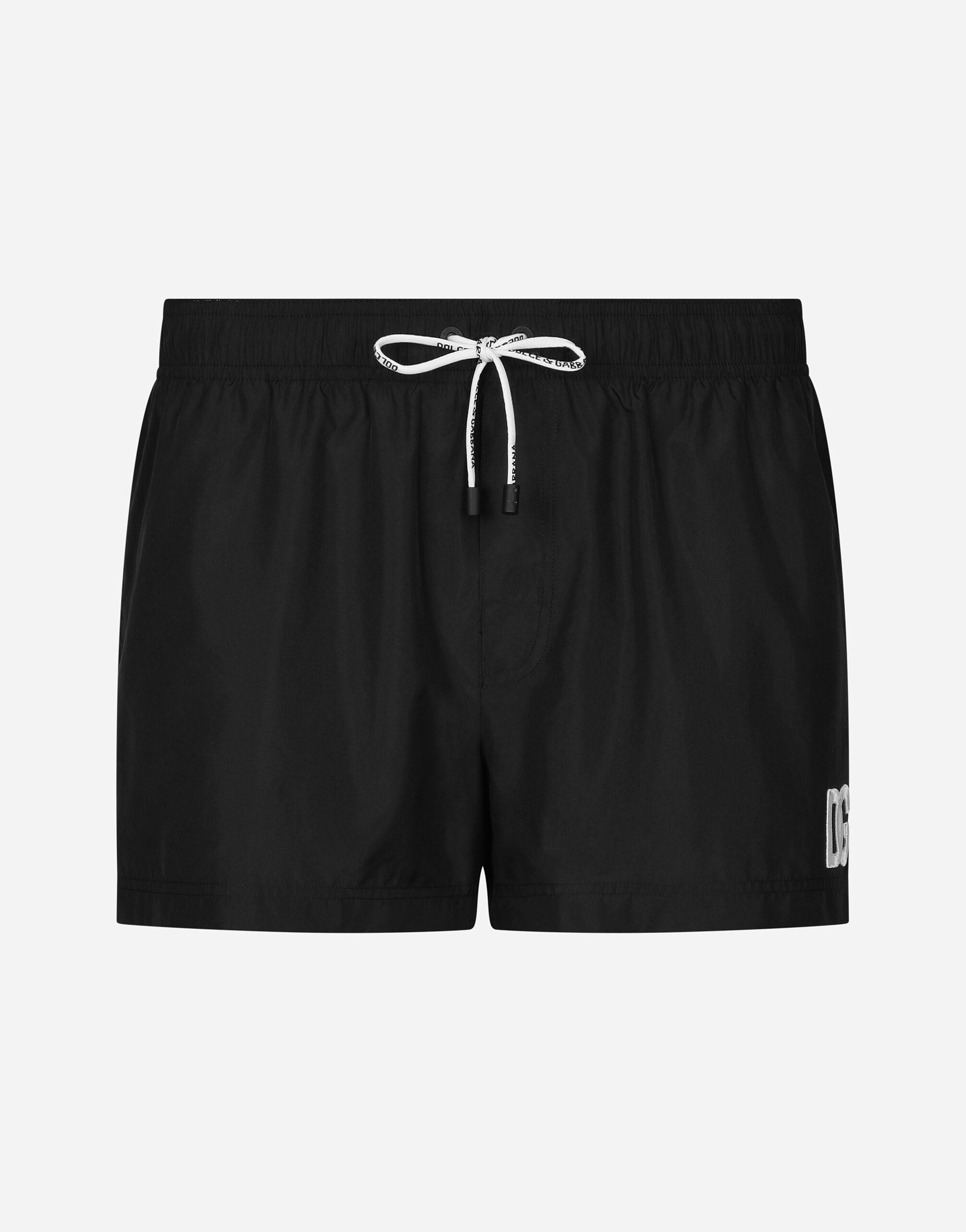 ${brand} Swim shorts with DG patch ${colorDescription} ${masterID}