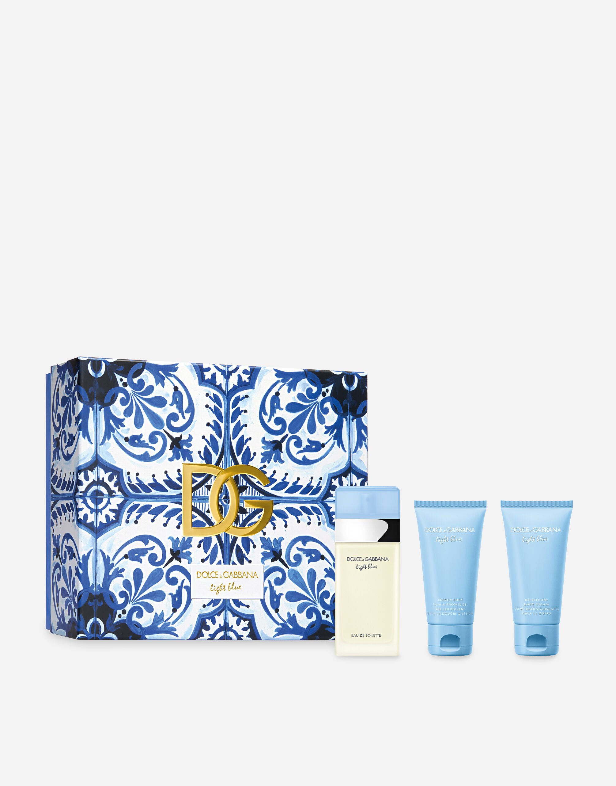 Light blue dolce and discount gabbana womens gift set