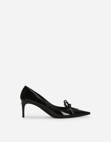 ${brand} Polished calfskin pumps ${colorDescription} ${masterID}