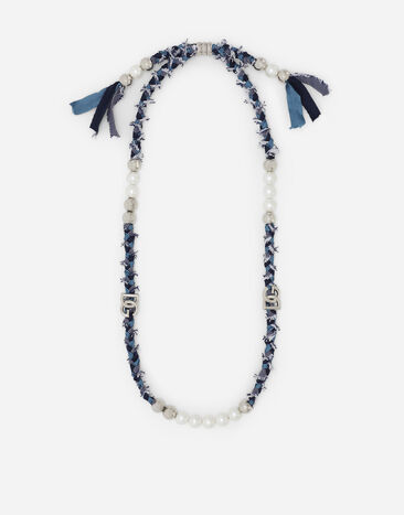 Dolce & Gabbana “Marina” interwoven necklace Multicolor G5LY0DG8LA5