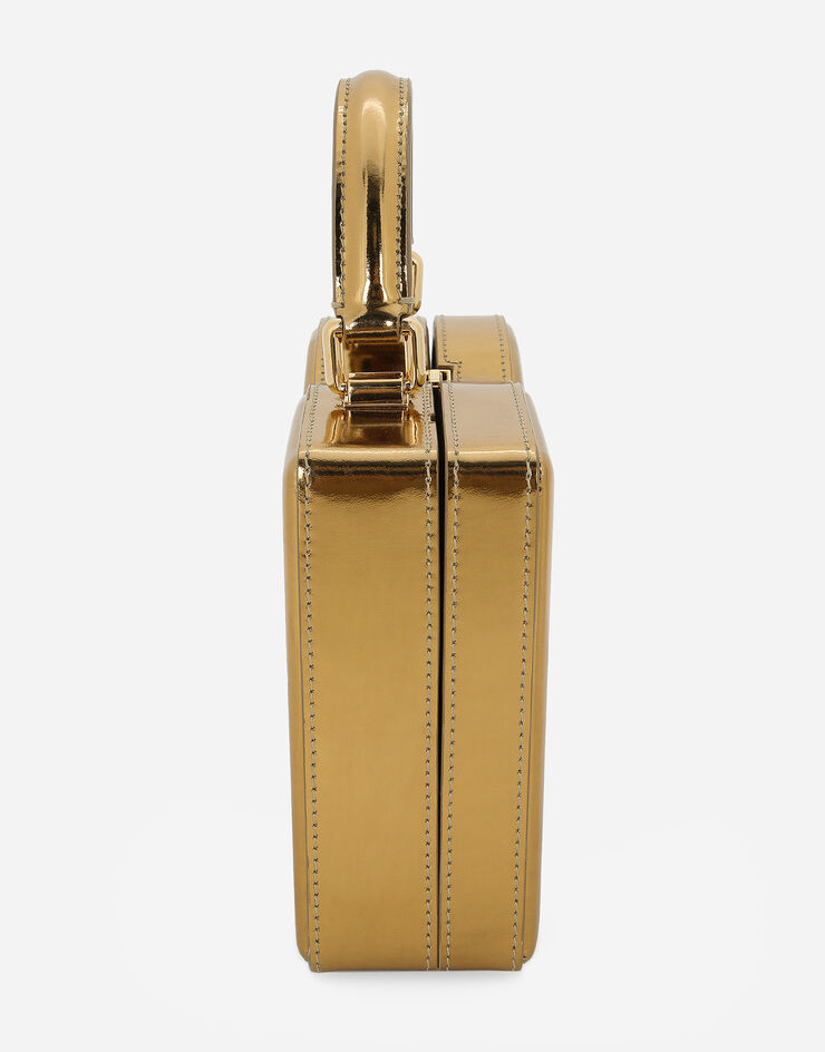 Dolce & Gabbana Сумка Box DG Logo с короткой ручкой золотой BB7544AY828