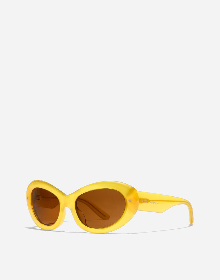 Dolce & Gabbana Lunettes de soleil Maiolica Gialla Jaune VG400PVP373