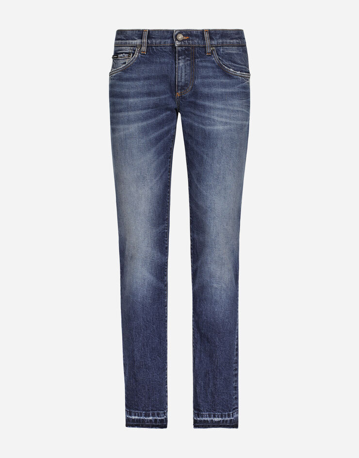 Dolce&Gabbana Jeans skinny denim stretch lavato Multicolore GY07LDG8JT3