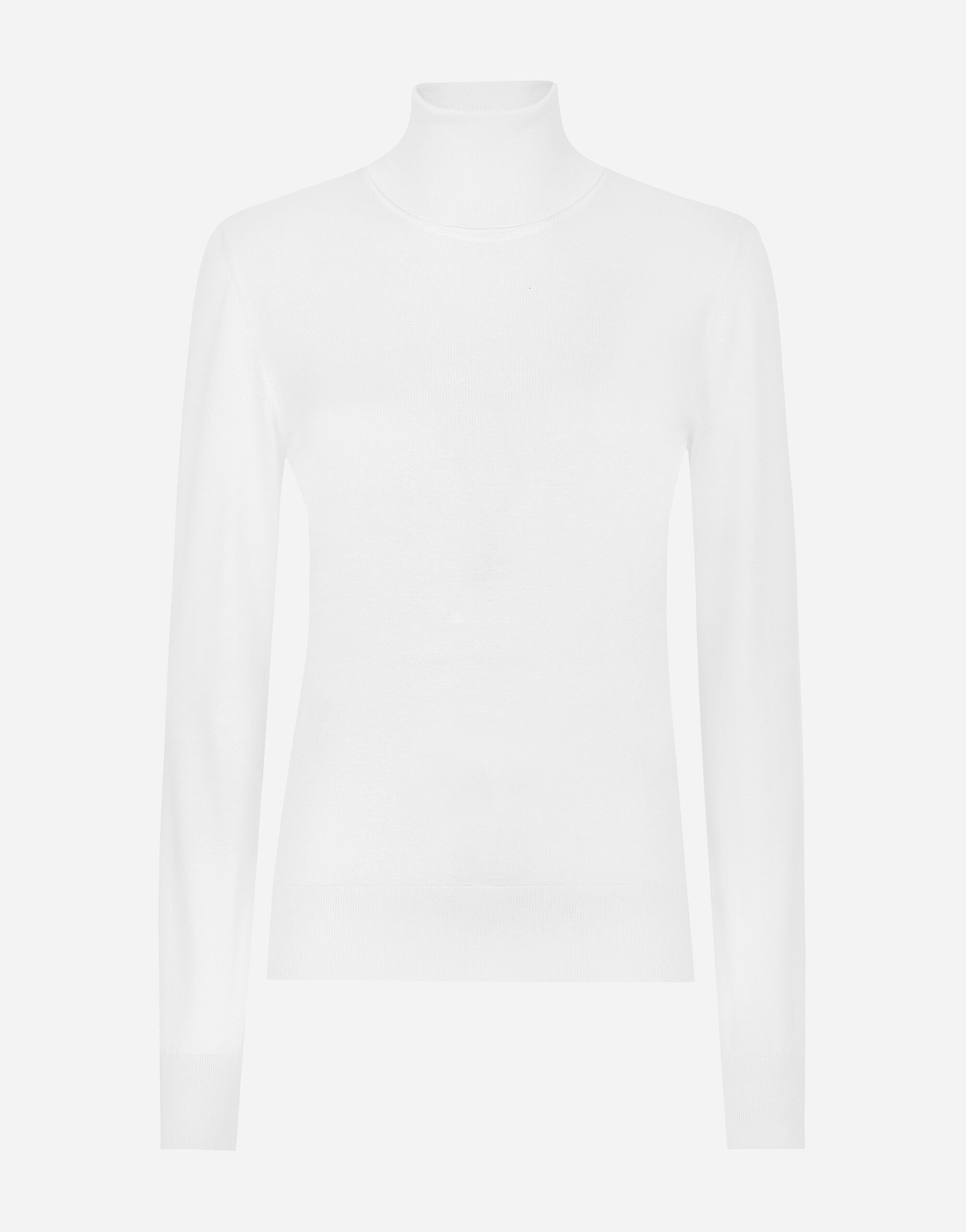 ${brand} Cashmere and silk turtle-neck sweater ${colorDescription} ${masterID}