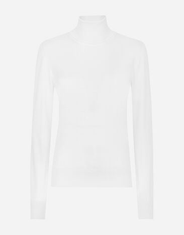 ${brand} Cashmere and silk turtle-neck sweater ${colorDescription} ${masterID}