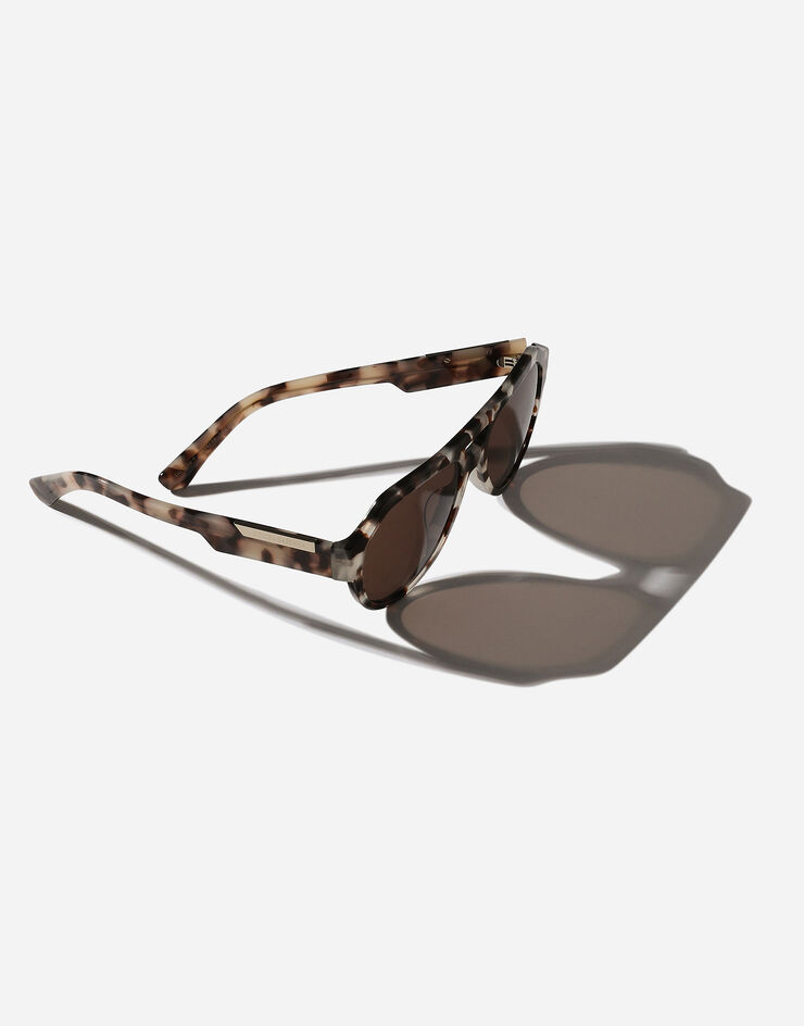 Dolce & Gabbana Mirror logo sunglasses Beige VG446EVP473