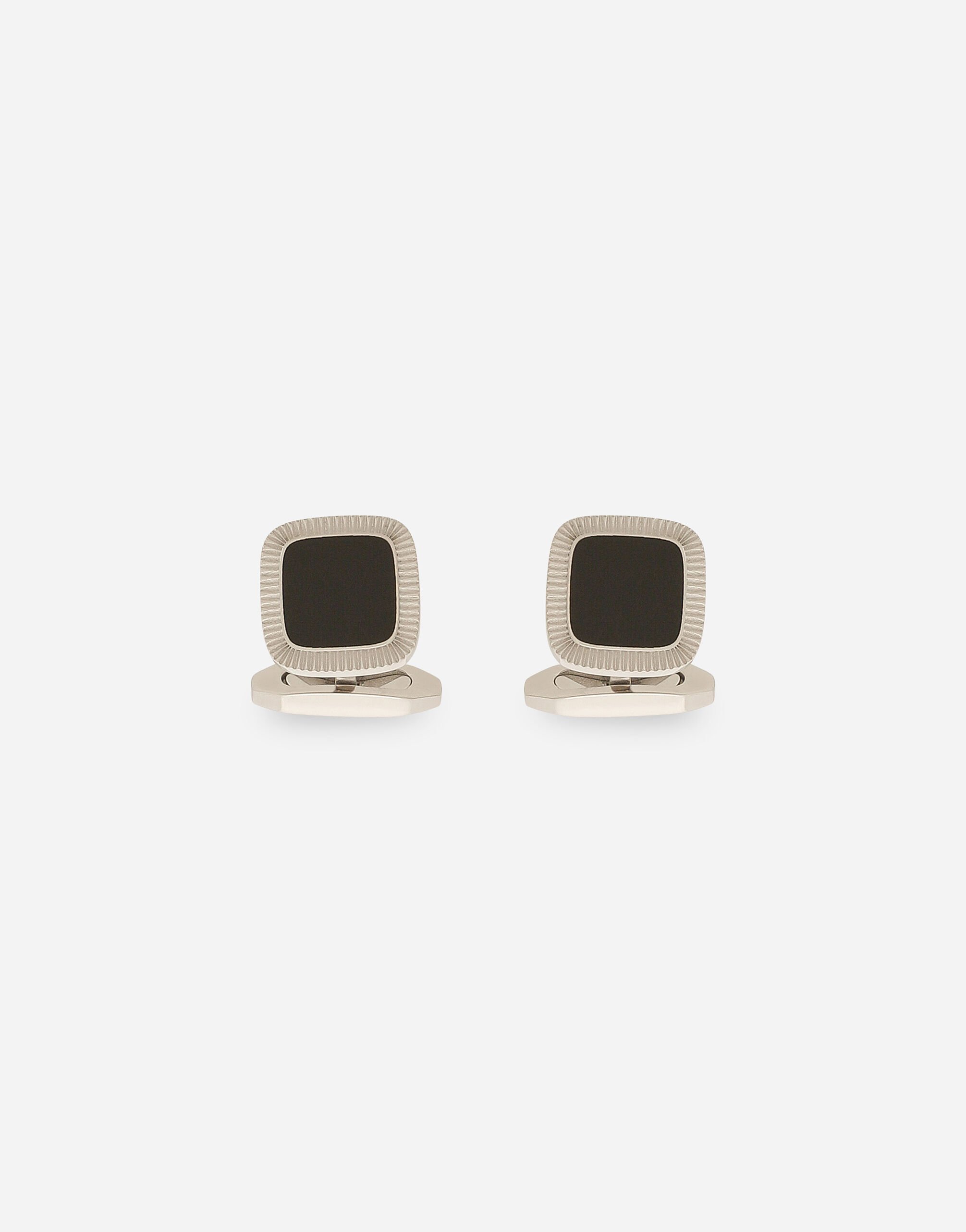 ${brand} Square enameled cufflinks ${colorDescription} ${masterID}