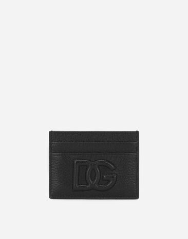 Dolce & Gabbana Kartenetui DG-Logo Schwarz BP3259AG182