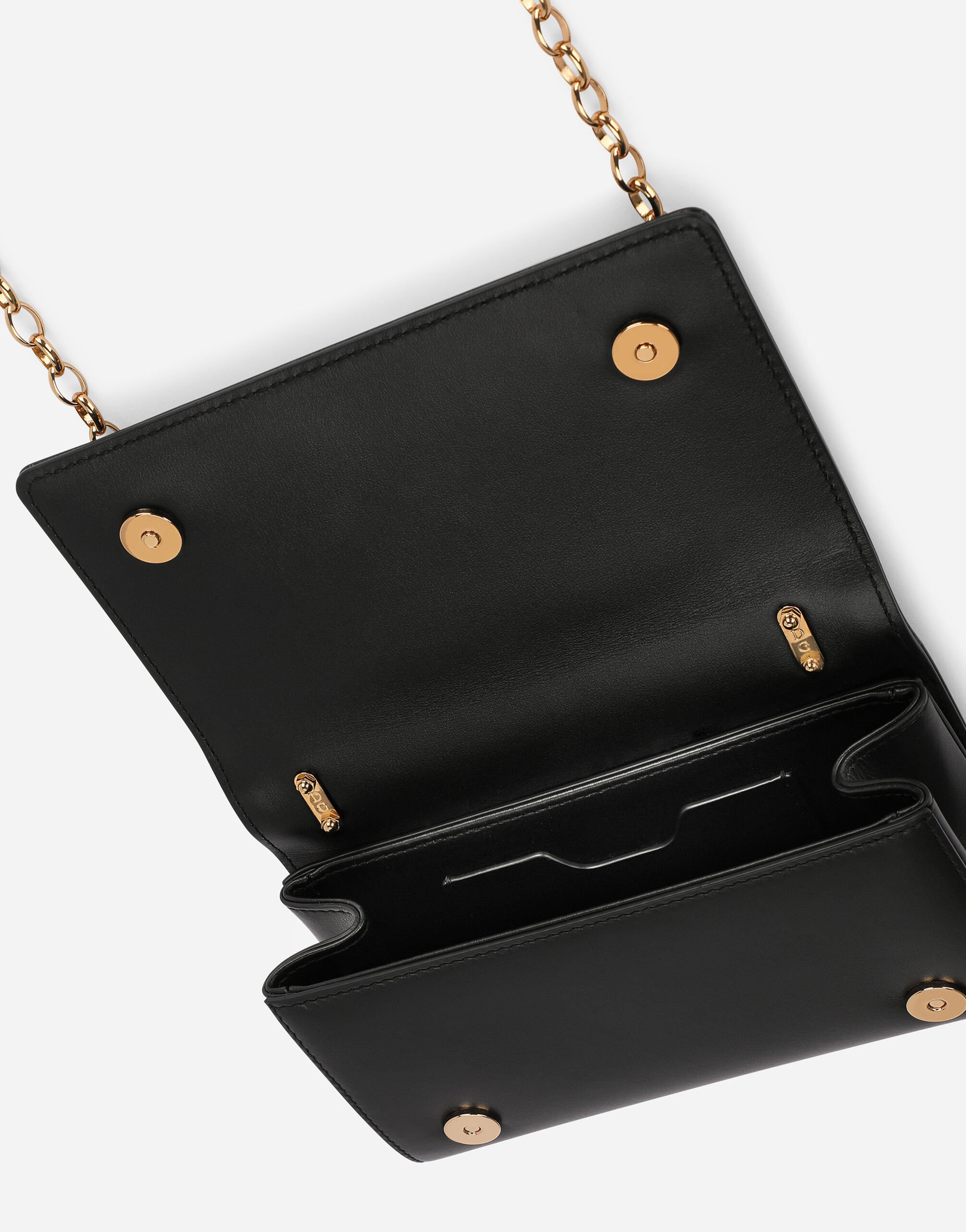 Calfskin DG Girls phone bag in Black for | Dolce&Gabbana® US