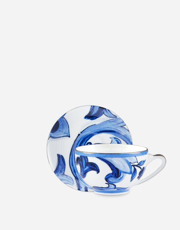 Dolce & Gabbana Porcelain Tea Set Multicolor TCCE14TCAEF