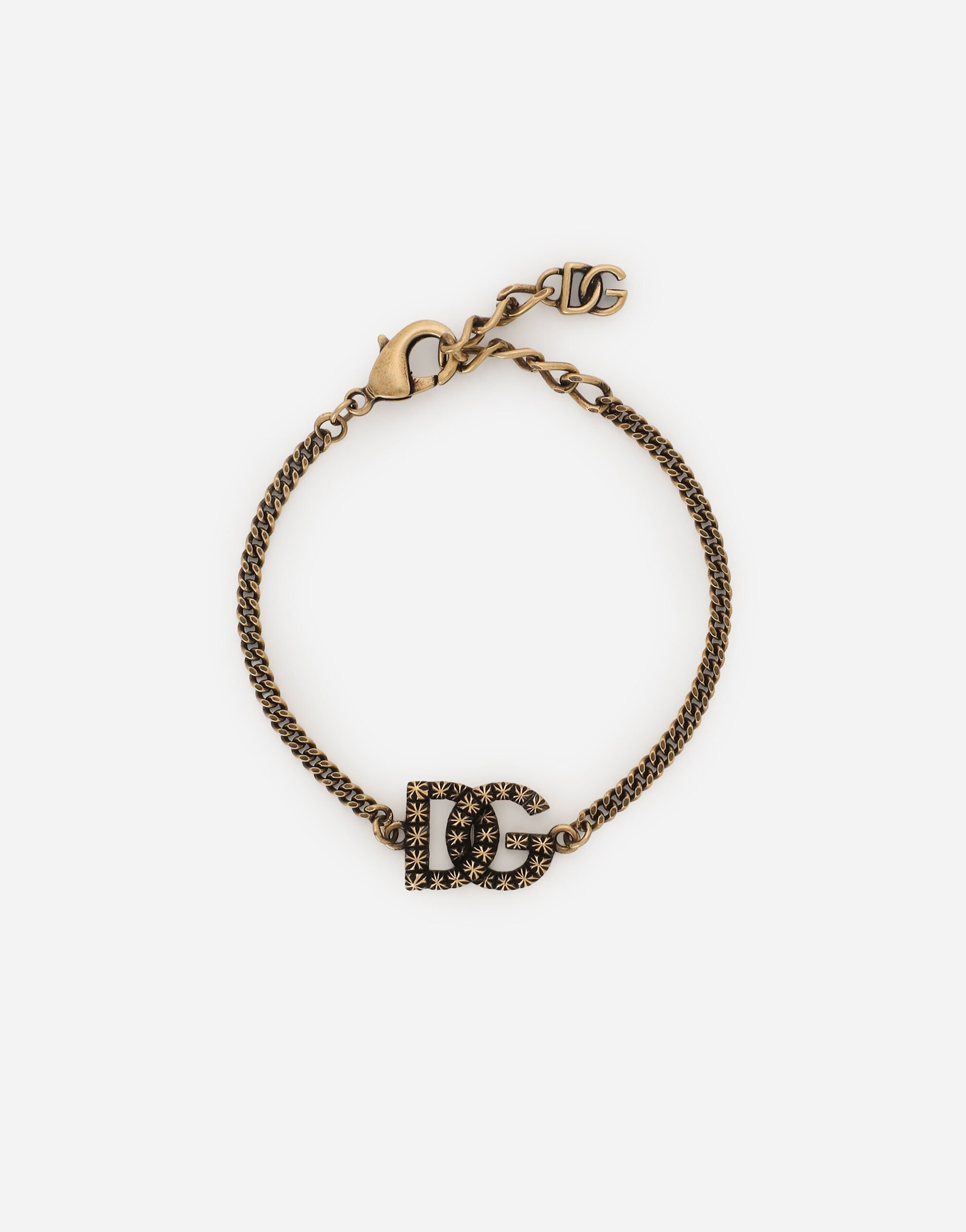 ${brand} Bracelet chaîne avec logo DG ${colorDescription} ${masterID}