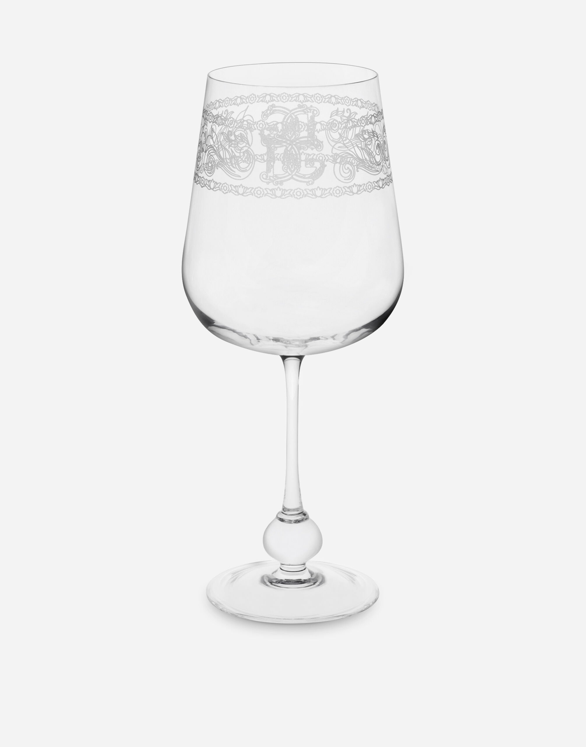 Dolce & Gabbana Red Wine Glass Multicolor TCE002TCAF9