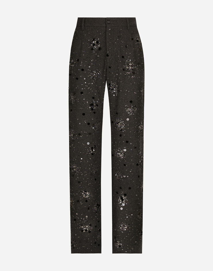 Dolce & Gabbana Classic embroidered pants Multicolor GYZMHZGI579