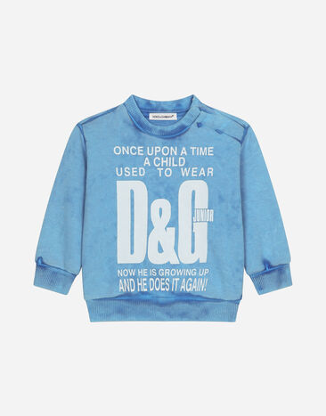 Dolce & Gabbana Jersey round-neck sweatshirt Print L1JTEYII7EA