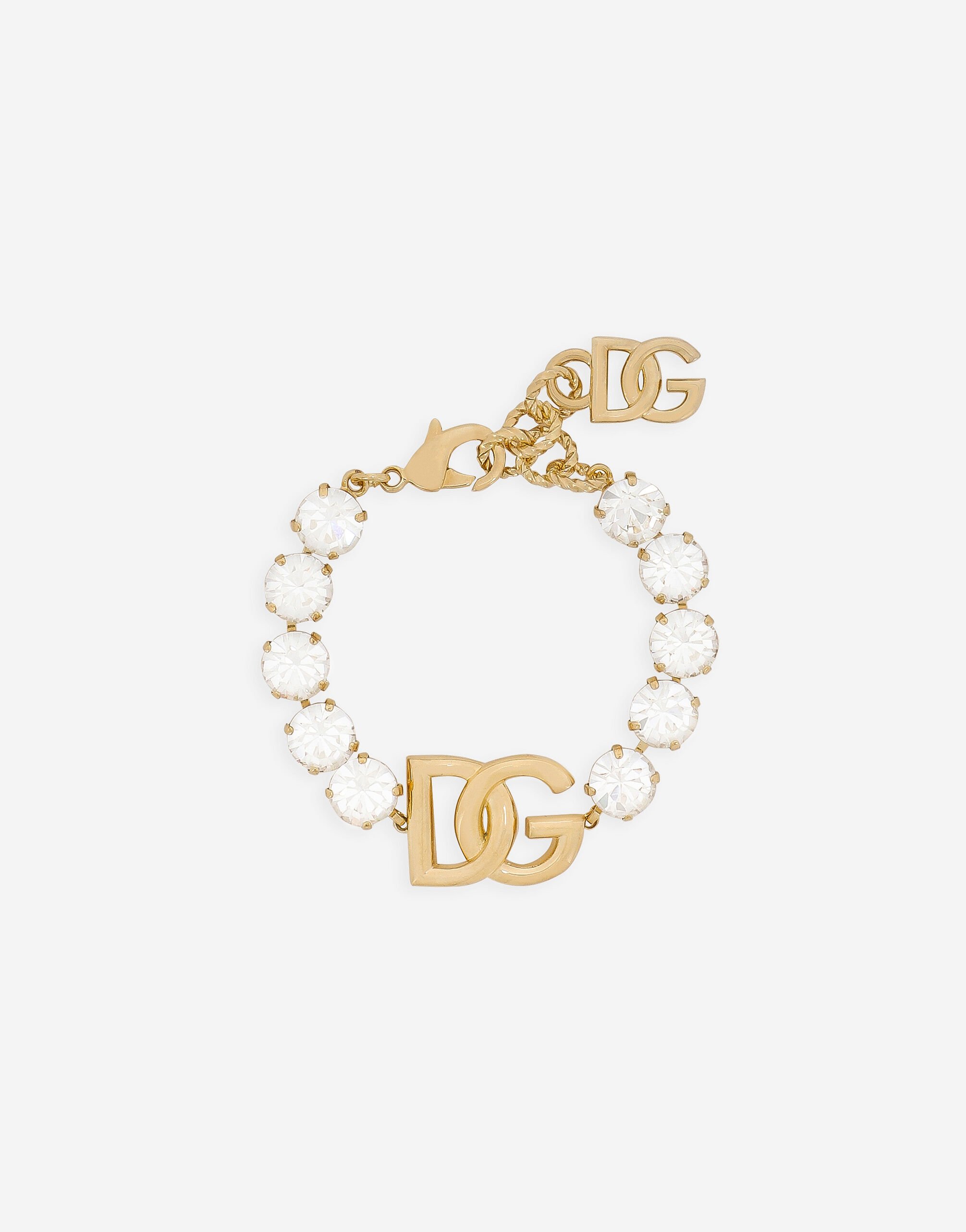 ${brand} Bracelet with rhinestones and DG logo ${colorDescription} ${masterID}