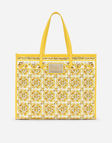 Dolce & Gabbana ラージ ショッピングバッグ Yellow BB2274AP026