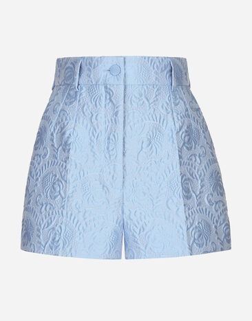 ${brand} Floral quilted jacquard shorts ${colorDescription} ${masterID}