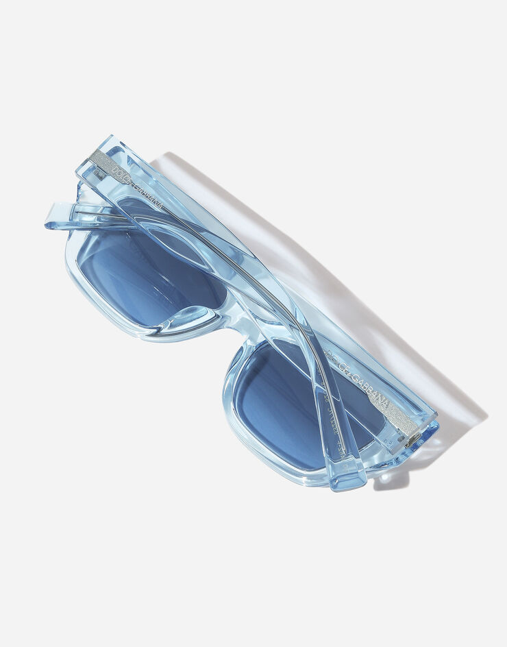 Dolce & Gabbana Gafas de sol DNA Azul celeste transparente VG4462VP27C