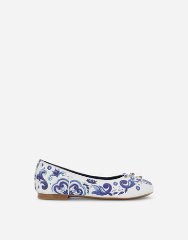 ${brand} Ballerina aus Kalbsleder Majolika-Print ${colorDescription} ${masterID}