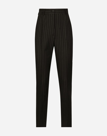 ${brand} Tailored pinstripe wool pants ${colorDescription} ${masterID}