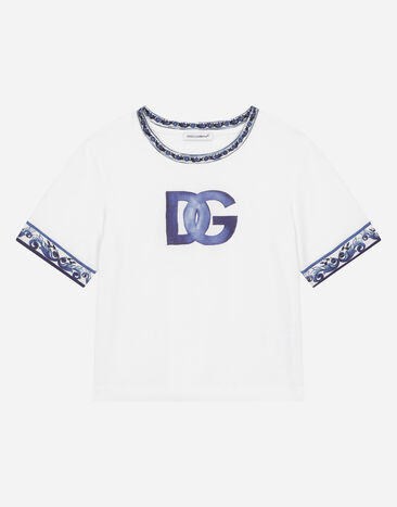 ${brand} T-Shirt aus Jersey DG-Logo ${colorDescription} ${masterID}