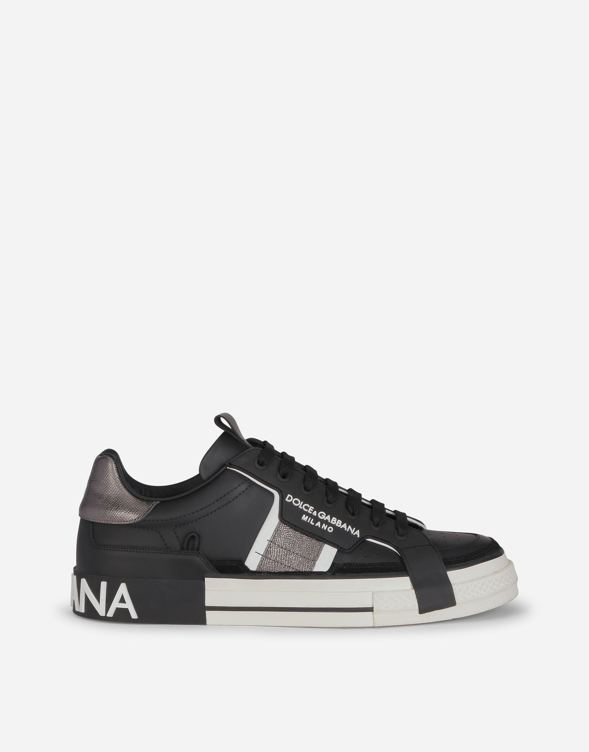 ${brand} Calfskin 2.Zero Custom sneakers with contrasting details ${colorDescription} ${masterID}