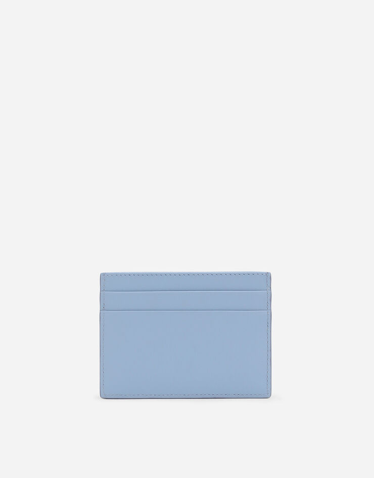 Dolce & Gabbana DG Logo card holder Light Blue BI0330AG081