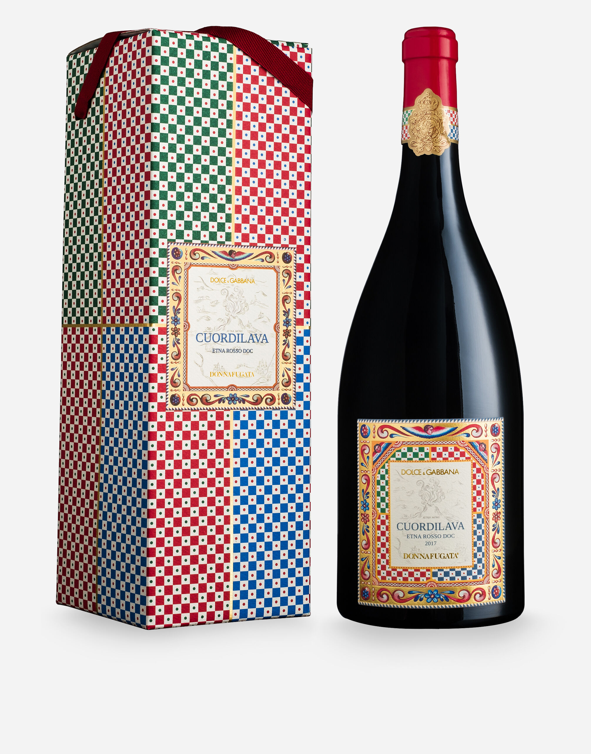 Dolce & Gabbana CUORDILAVA - Etna Rosso Doc (Magnum) - Single Box Multicolor PW1299PWRTC