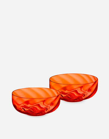 ${brand} Set 2 Hand-Blown Murano Glass Ice Cream Bowls ${colorDescription} ${masterID}