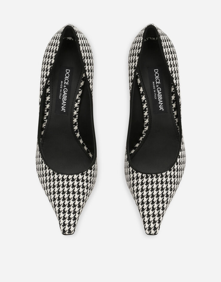 Dolce & Gabbana Houndstooth fabric pumps Multicolor CD1872A9V05