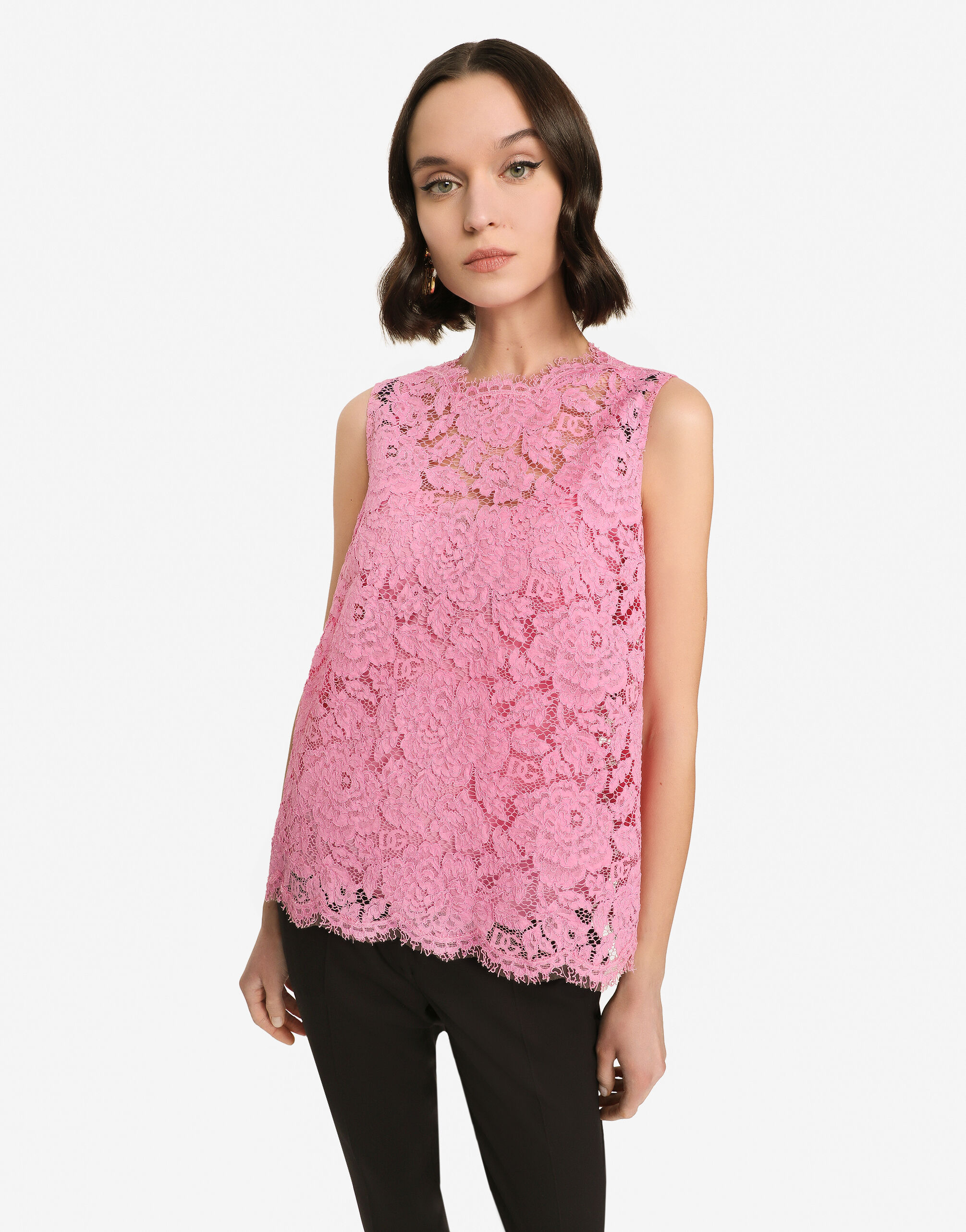 TOP in Pink for for Women | Dolce&Gabbana®