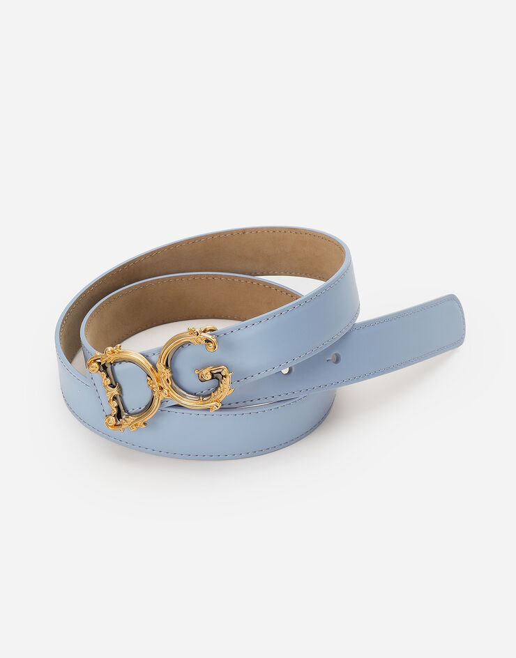 Dolce & Gabbana Ceinture DG Girls Bleu Clair BE1348AZ831