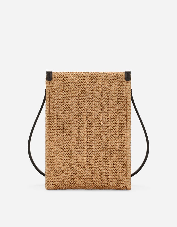Dolce & Gabbana Маленькая сумка-шоппер из плетеного джута бежевый BM3025AN232