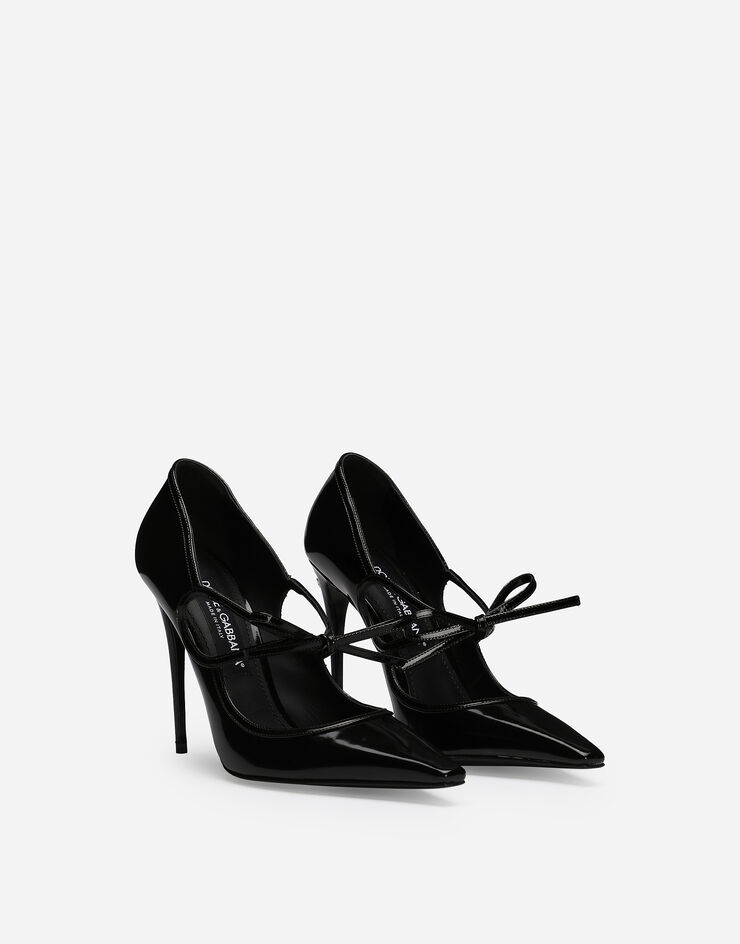 Dolce & Gabbana Polished calfskin pumps Black CD1853A1037