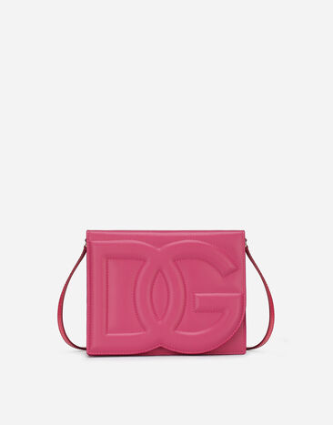Dolce & Gabbana Calfskin DG Logo Bag crossbody bag White BB7287AW576