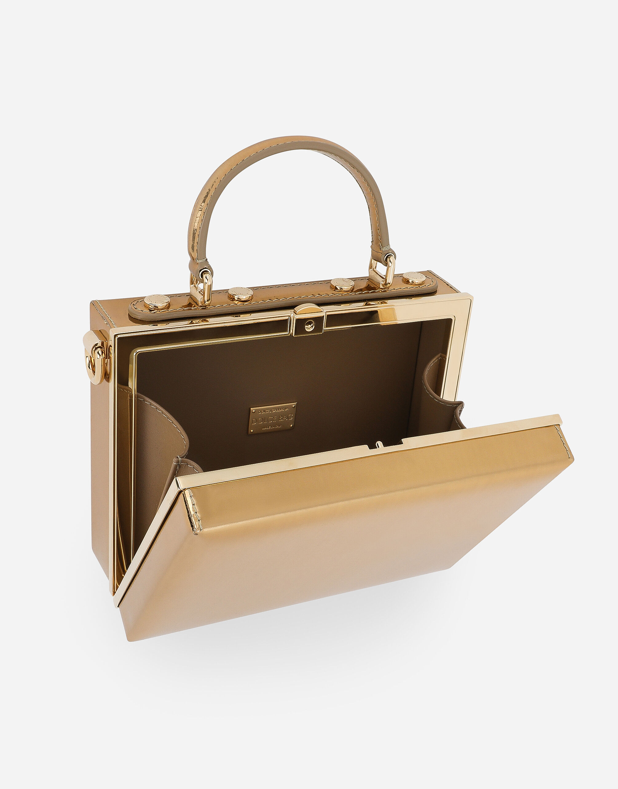 Dolce&Gabbana Dolce Box handbag female Gold