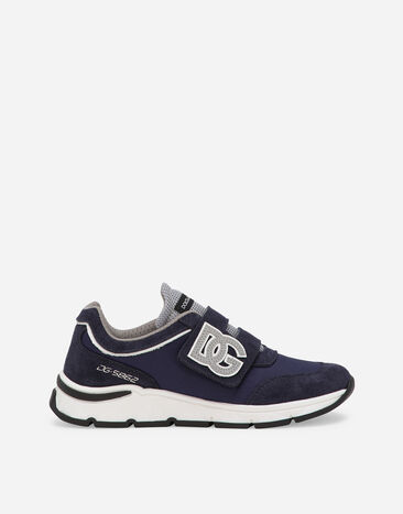 ${brand} Low-Top-Sneaker DG Running aus Meshgewebe und Spaltleder ${colorDescription} ${masterID}