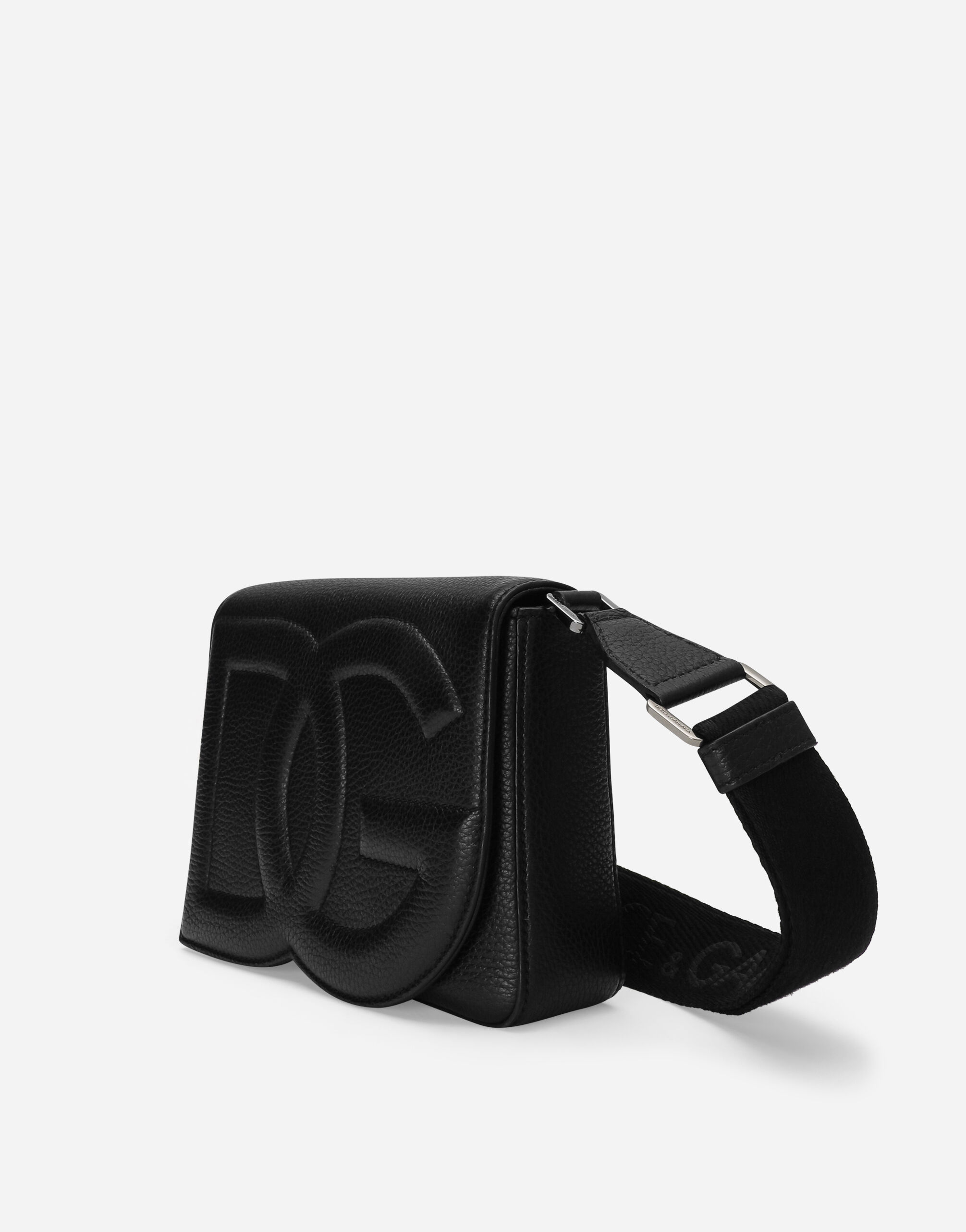 Medium DG Logo Bag crossbody bag in Black for | Dolce&Gabbana® US