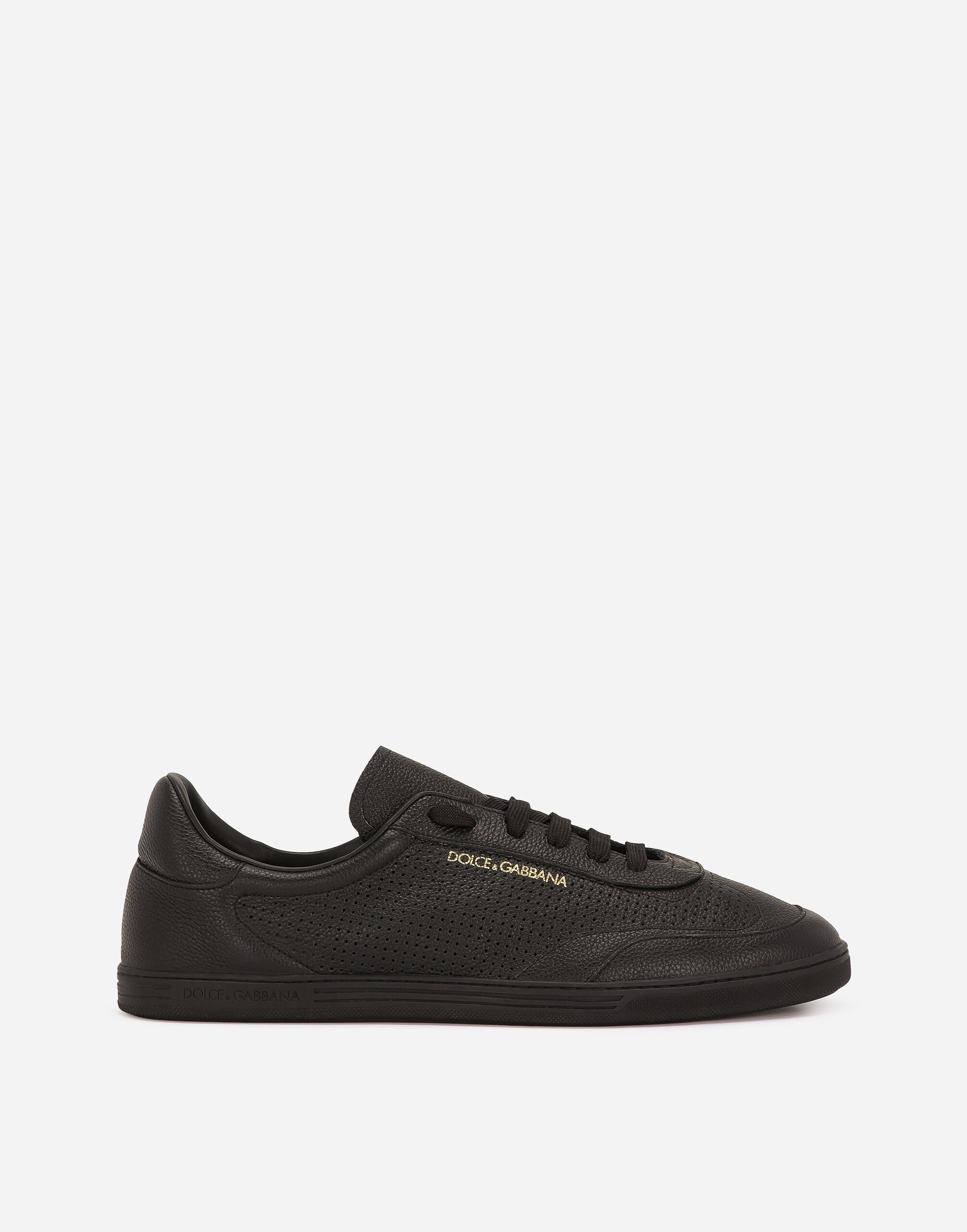 ${brand} Perforated calfskin Saint Tropez sneakers ${colorDescription} ${masterID}