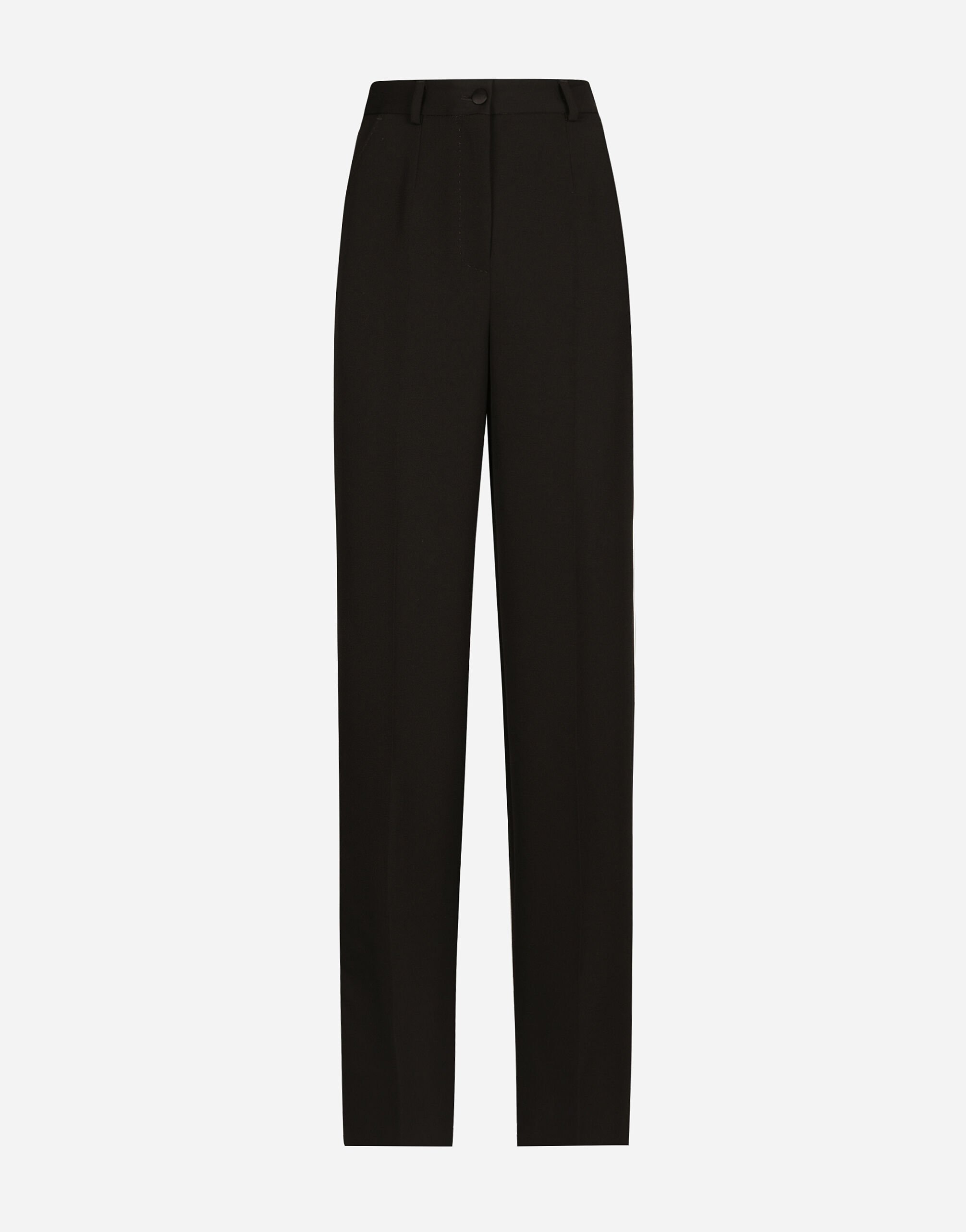 ${brand} Pantalon de smoking en gabardine de laine ${colorDescription} ${masterID}