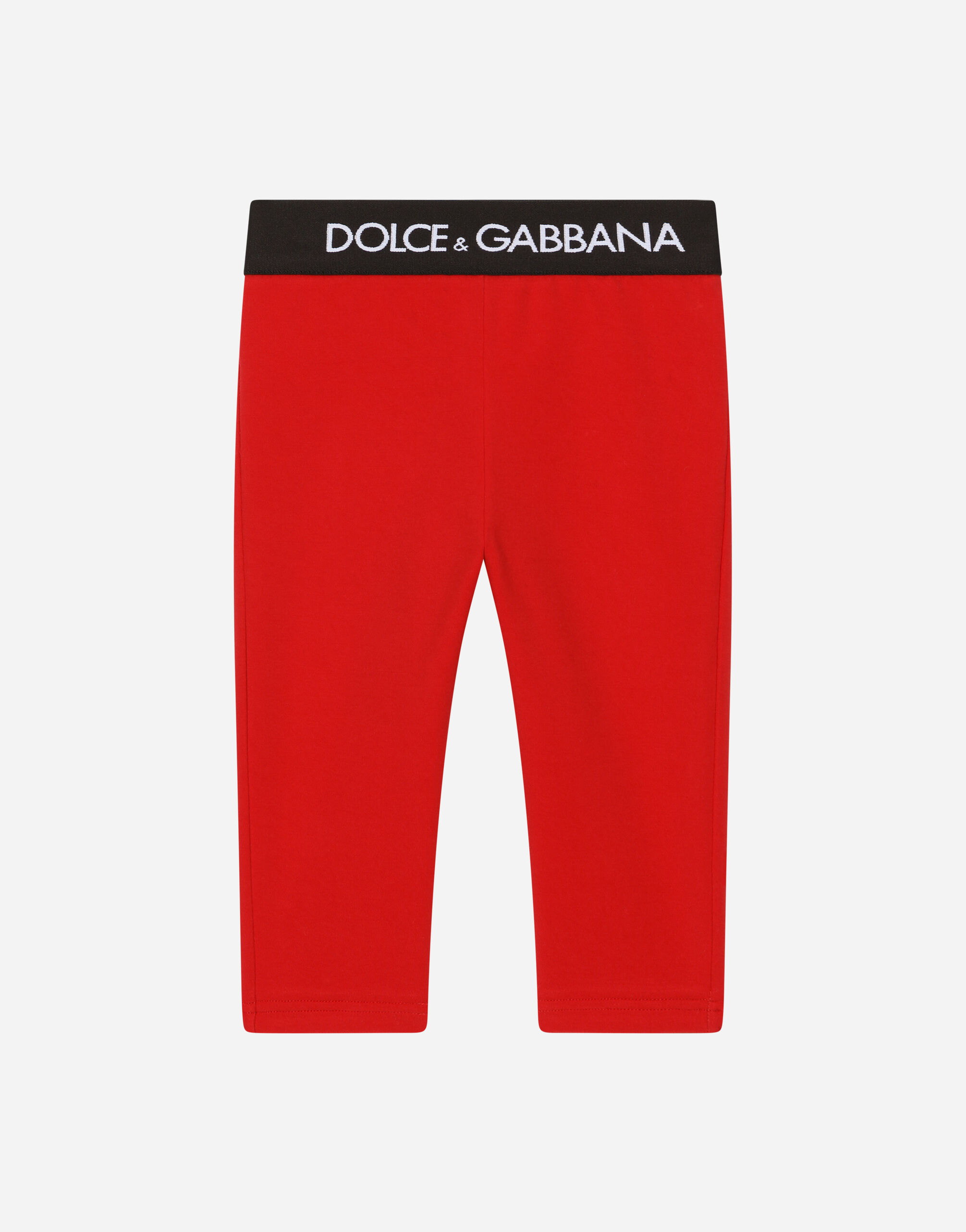 Dolce & Gabbana Interlock leggings with branded elastic Print L23Q30FI5JU