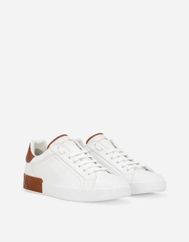 Dolce & Gabbana Calfskin Portofino sneakers White CS2278A9U73