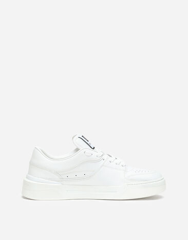 Dolce & Gabbana Calfskin nappa New Roma sneakers White G5IF1THI1QC
