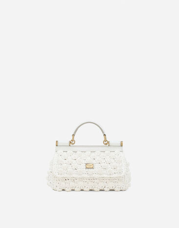 ${brand} Small raffia crochet Sicily bag ${colorDescription} ${masterID}