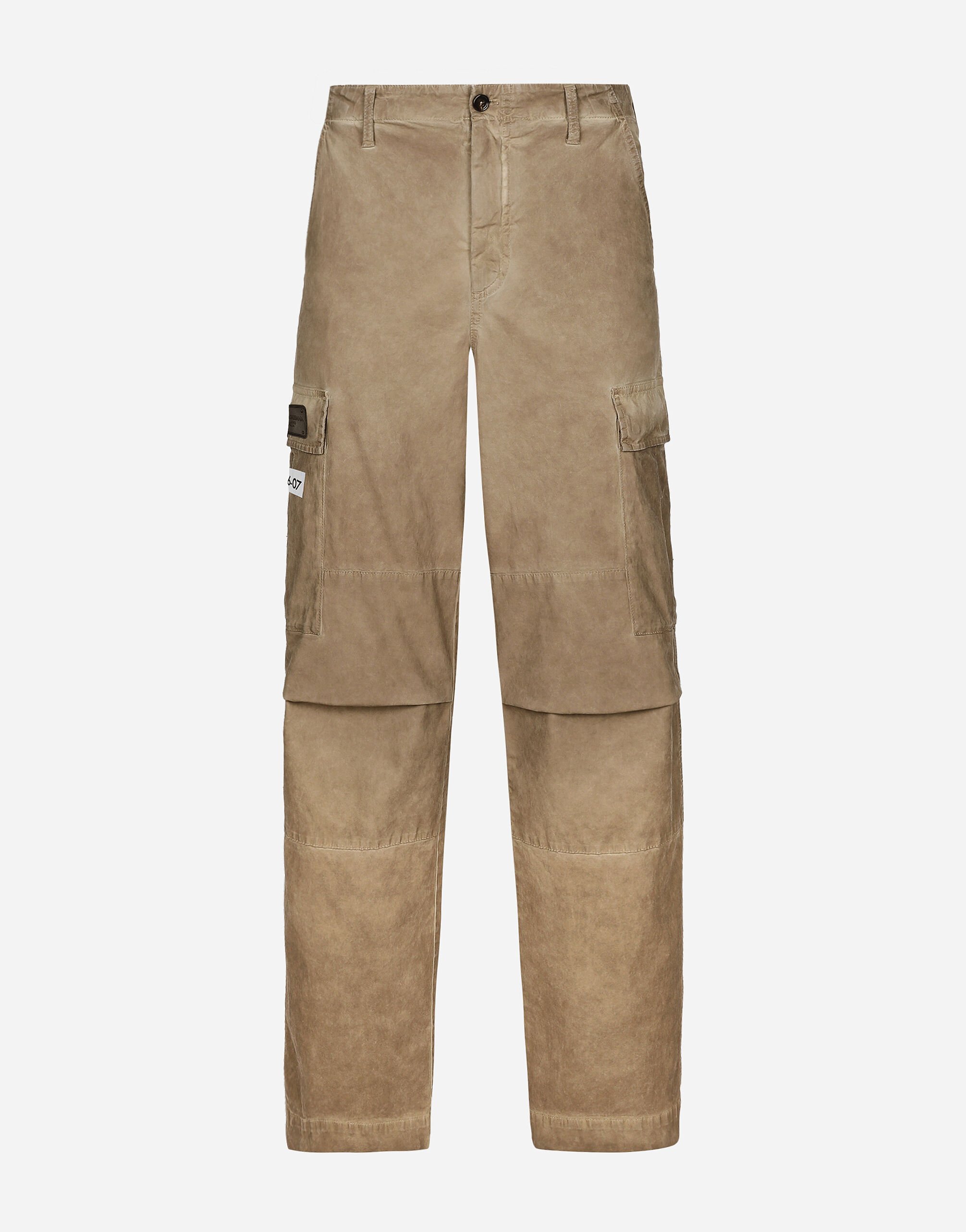 ${brand} Pantalón cargo de algodón ${colorDescription} ${masterID}