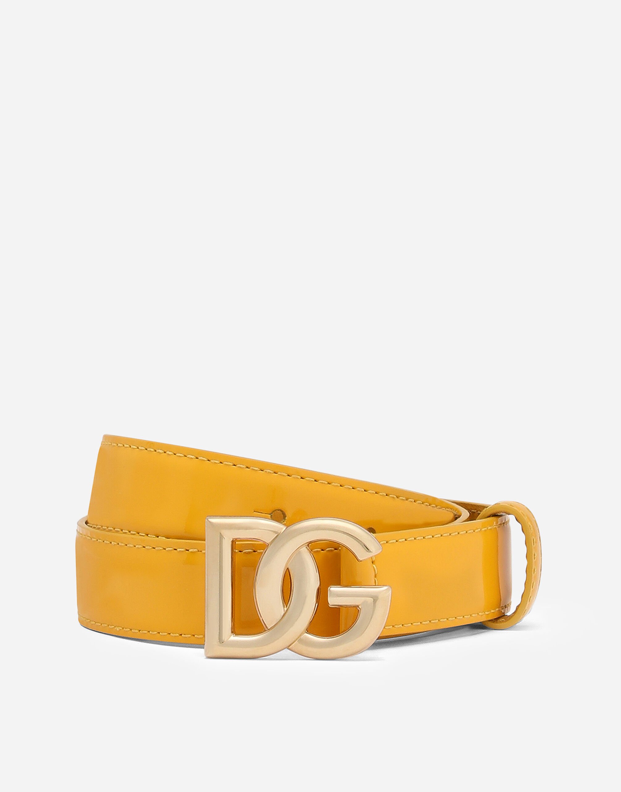 Dolce & Gabbana DG logo belt Orange BE1636AW576