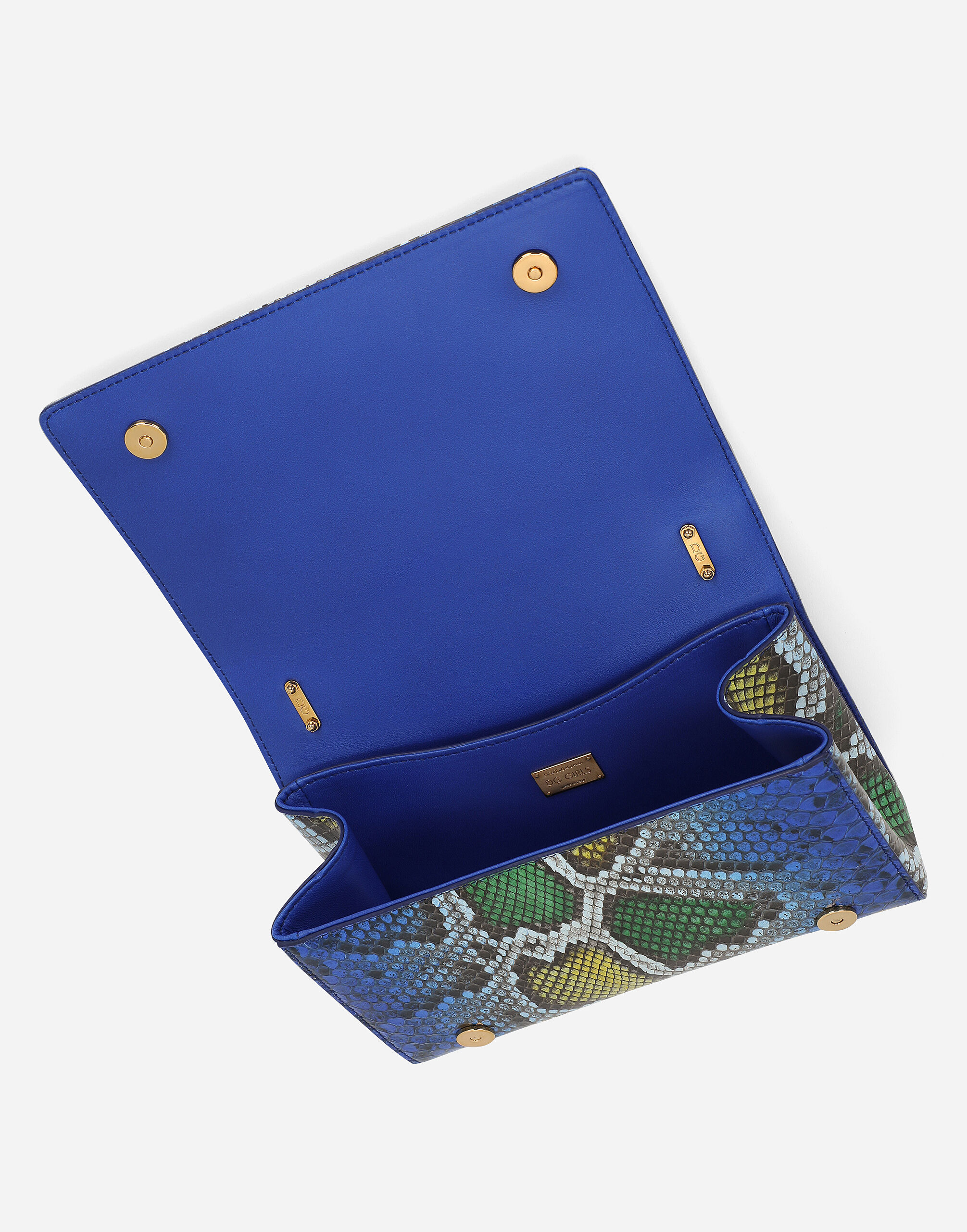 Dolce&Gabbana Medium DG Girls shoulder bag female Blue